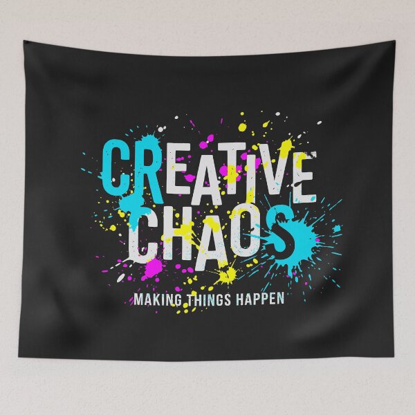 Item preview, Creative Chaos - Neon Nights Edition designed and sold by RetroNeon.