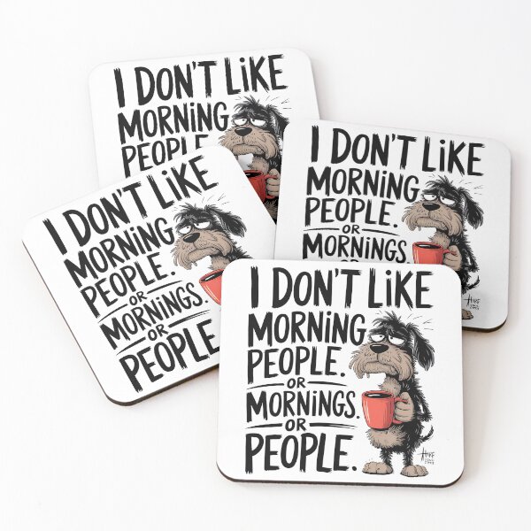 Item preview, I Don't Like Morning People Or Mornings Or People designed and sold by sazuii.
