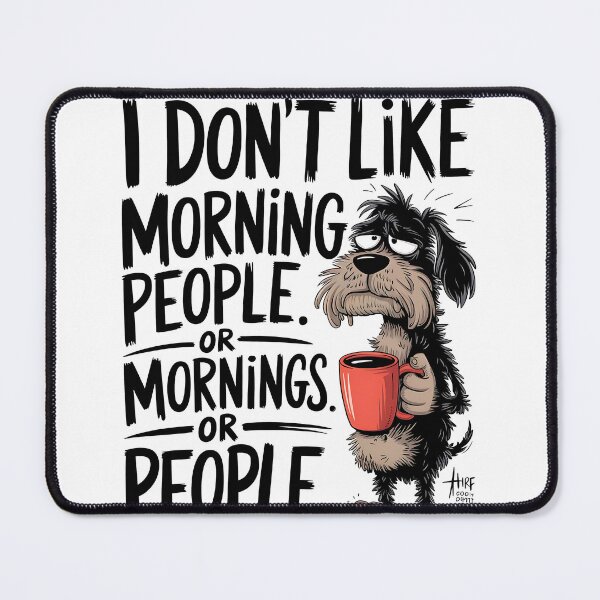 Item preview, I Don't Like Morning People Or Mornings Or People designed and sold by sazuii.