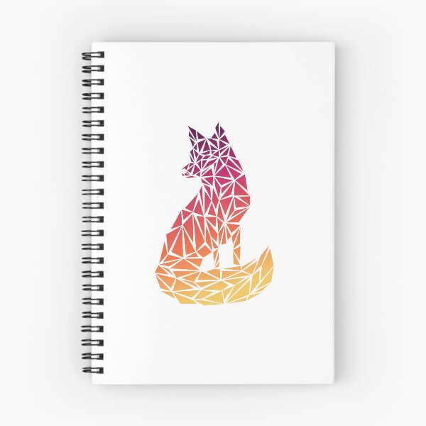 Item preview, Geometric Fox - Sunset designed and sold by Espyr.Art.