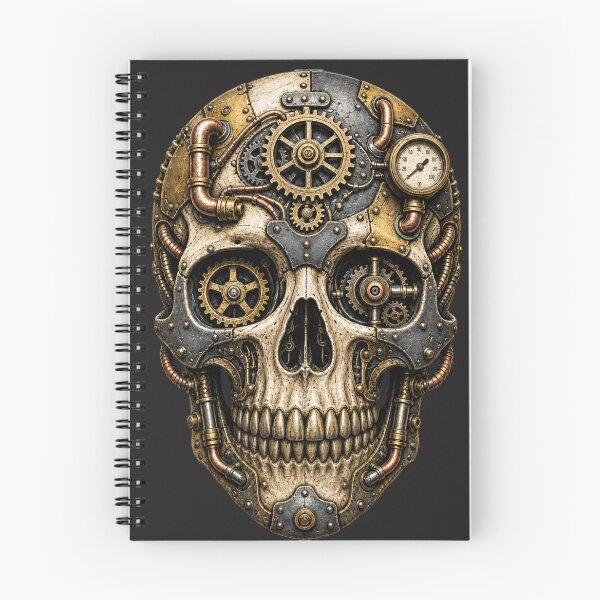 Item preview, Steampunk Skull designed and sold by cbfineart.