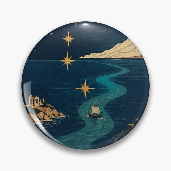 Item preview, Seven Stars Home – Ancient Aegean Navigation Route designed and sold by DreamPixAtelier.
