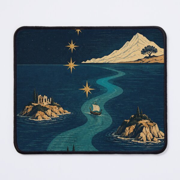 Item preview, Seven Stars Home – Ancient Aegean Navigation Route designed and sold by DreamPixAtelier.