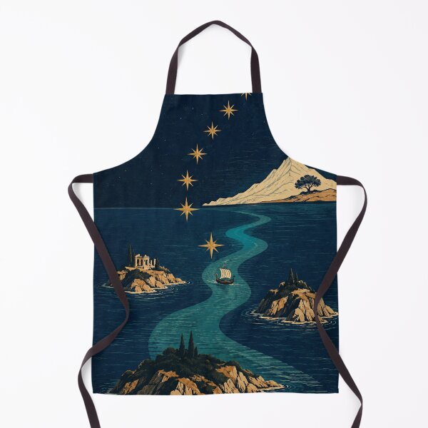Item preview, Seven Stars Home – Ancient Aegean Navigation Route designed and sold by DreamPixAtelier.