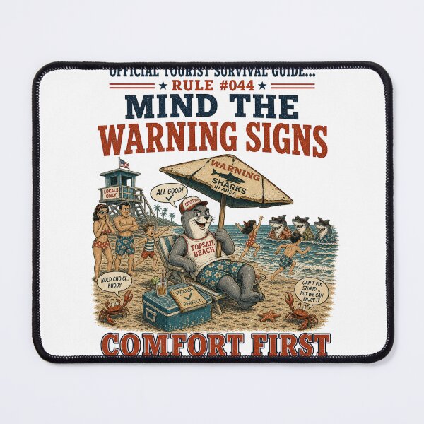 Item preview, Official Tourist Survival Guide - Comfort First designed and sold by Pepper's Ink & Stitch.
