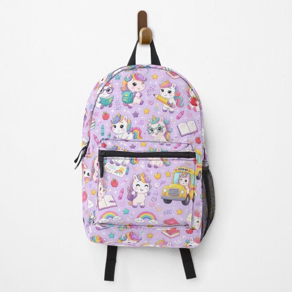 Item preview, Cute Unicorn School Pattern – Magical Back to School Notebook & Backpack Design designed and sold by Brain shot.