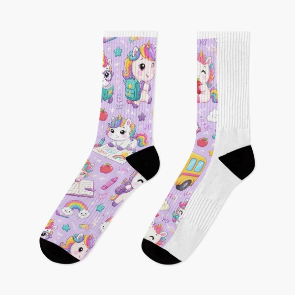 Item preview, Cute Unicorn School Pattern – Magical Back to School Notebook & Backpack Design designed and sold by Brain shot.