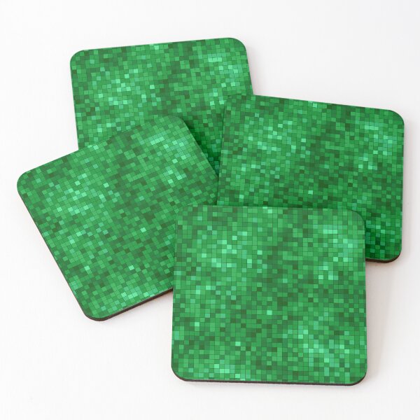 Item preview, Green disco ball pattern, mosaic tiles, glittering, Christmas designed and sold by CHERRY--SHOP.