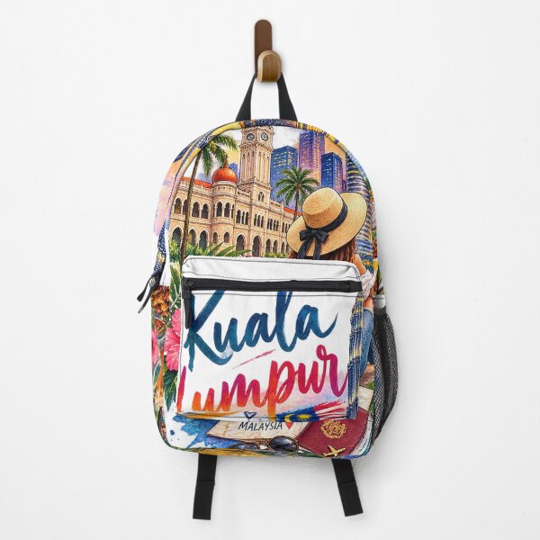Item preview, Kuala Lumpur Travel – Watercolor of Malaysia and iconic landmarks designed and sold by J-Impression.