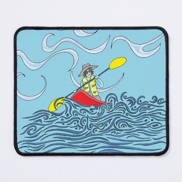 Item preview, Kayaker on ocean waves designed and sold by Devine-Studios.