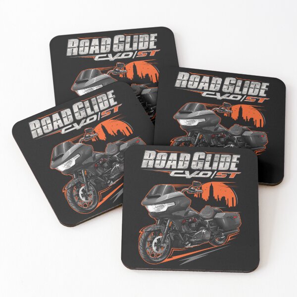 Item preview, Motorcycle Road Glide CVO ST 2024 Black Raven Metallic for Motorcycle Riders designed and sold by MotoApparelHub.