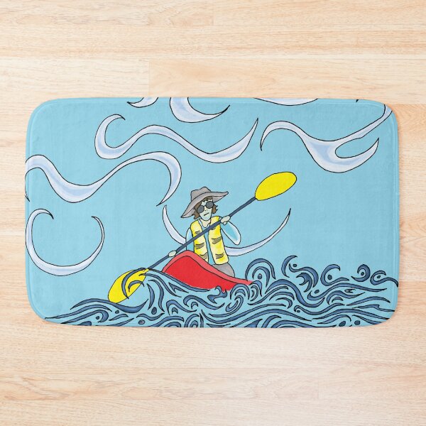 Item preview, Kayaker on ocean waves designed and sold by Devine-Studios.