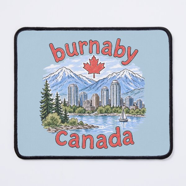 Item preview, Burnaby BC Canada designed and sold by HowToCanadian.