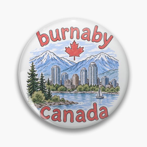 Item preview, Burnaby BC Canada  designed and sold by HowToCanadian.