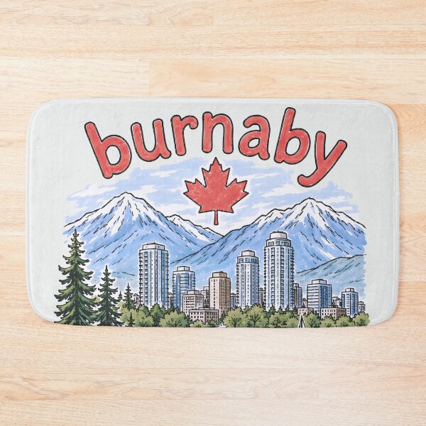 Item preview, Burnaby BC Canada  designed and sold by HowToCanadian.