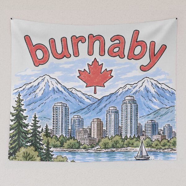 Item preview, Burnaby BC Canada  designed and sold by HowToCanadian.