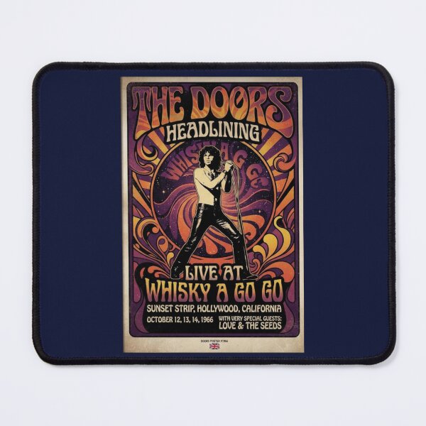 Item preview, Doors Poster 1966 Headlining at Whiskey a Go Go Club Los Angeles designed and sold by Halifaxartguy.