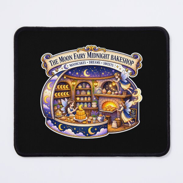 Item preview, The Moon Fairy Midnight Bakeshop | Magical Fairy Bakery, Mooncakes, Dreams & Sweets designed and sold by MrDev.