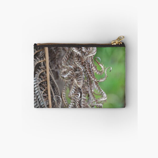 Item preview, Curled Dried Tree Fern Fronds Macro View designed and sold by MiraNadaPrints.