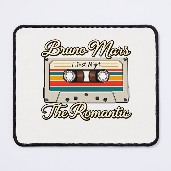 Item preview, Bruno Mars cassette tape I just might The Romantic Tour 2026 designed and sold by justsomeweird.