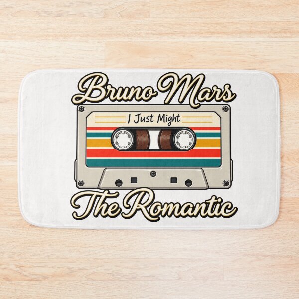 Item preview, Bruno Mars cassette tape I just might The Romantic Tour 2026 designed and sold by justsomeweird.