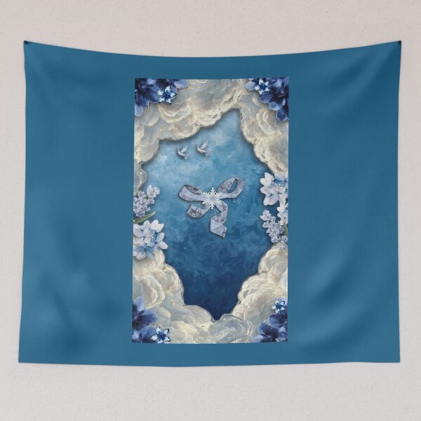 Item preview, Serene Blue Dreamscape Aesthetic designed and sold by SnowyLines.