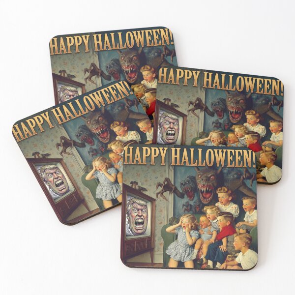 Item preview, Happy Halloween • The Monster Behind the Screen designed and sold by graficsfx.