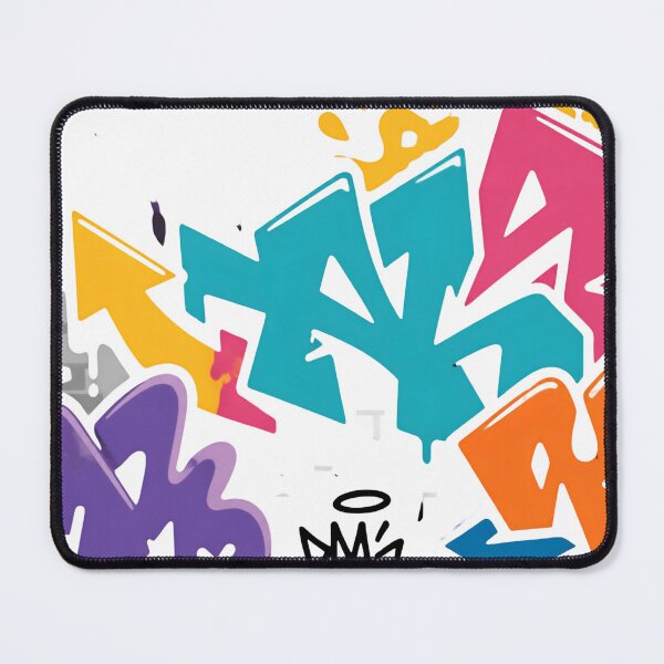 Item preview, Colorful Graffiti Street Art – Urban Spray Paint Abstract Design designed and sold by Kruti Collection.