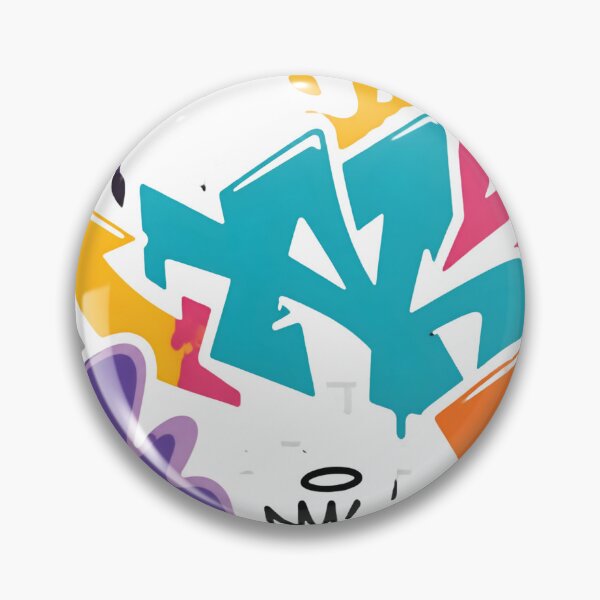 Item preview, Colorful Graffiti Street Art – Urban Spray Paint Abstract Design designed and sold by Kruti Collection.