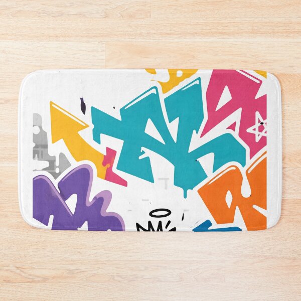 Item preview, Colorful Graffiti Street Art – Urban Spray Paint Abstract Design designed and sold by Kruti Collection.