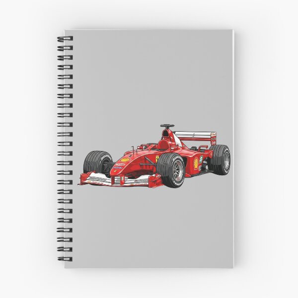 Item preview, 2001 Ferrari F2001 Michael Schumacher World Champion F1 Racing Car Illustration designed and sold by Motorline44.