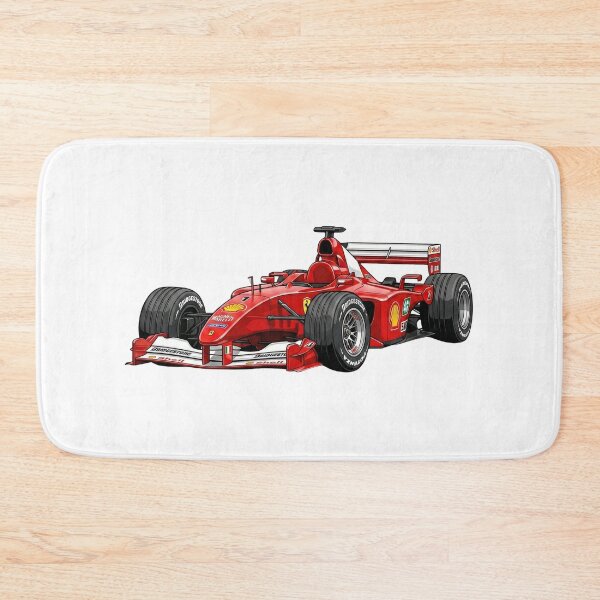 Item preview, 2001 Ferrari F2001 Michael Schumacher World Champion F1 Racing Car Illustration designed and sold by Motorline44.