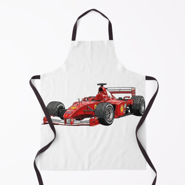 Item preview, 2001 Ferrari F2001 Michael Schumacher World Champion F1 Racing Car Illustration designed and sold by Motorline44.