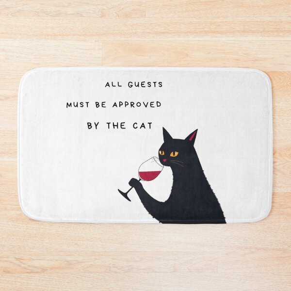 Item preview, All guests approved by Cat - funny designed and sold by evavv-studio.