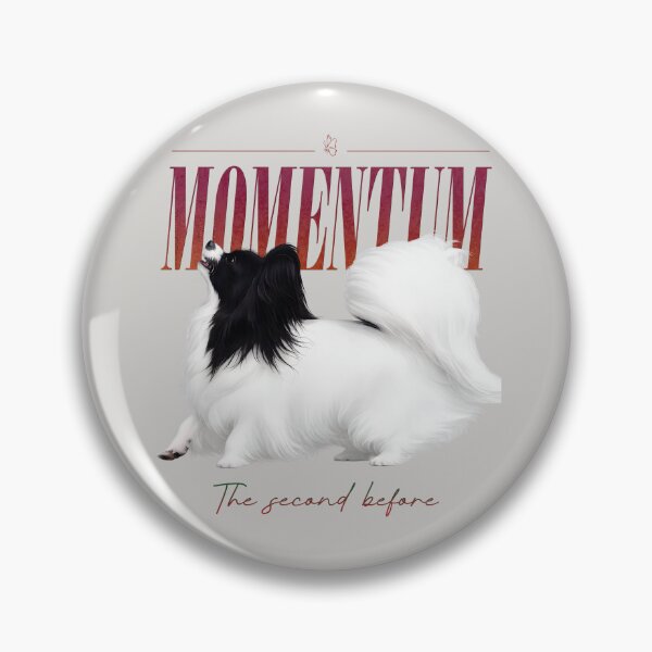 Item preview, Papillon Momentum | The Second Before | Dog Sport Lover designed and sold by PapillonArtStudio.