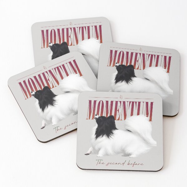 Item preview, Papillon Momentum | The Second Before | Dog Sport Lover designed and sold by PapillonArtStudio.