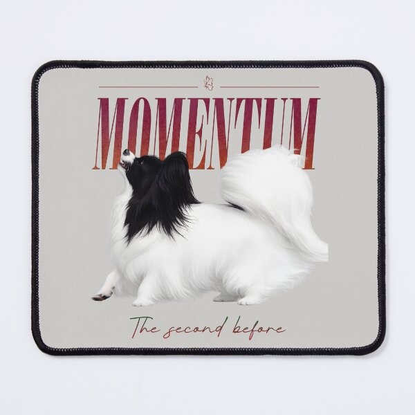 Item preview, Papillon Momentum | The Second Before | Dog Sport Lover designed and sold by PapillonArtStudio.
