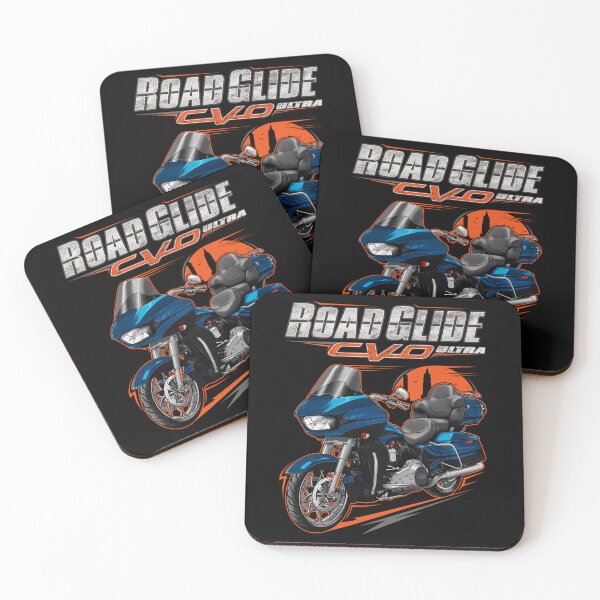 Item preview, Motorcycle Road Glide Ultra FLTRUSE 2015 CVO Abyss Blue & Crushed Sapphire for Motorcycle Riders designed and sold by MotoApparelHub.