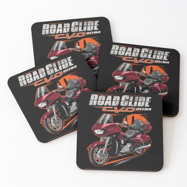 Item preview, Motorcycle Road Glide Ultra FLTRUSE 2015 CVO Burgundy Blaze & Typhoon Maroon for Motorcycle Riders designed and sold by MotoApparelHub.