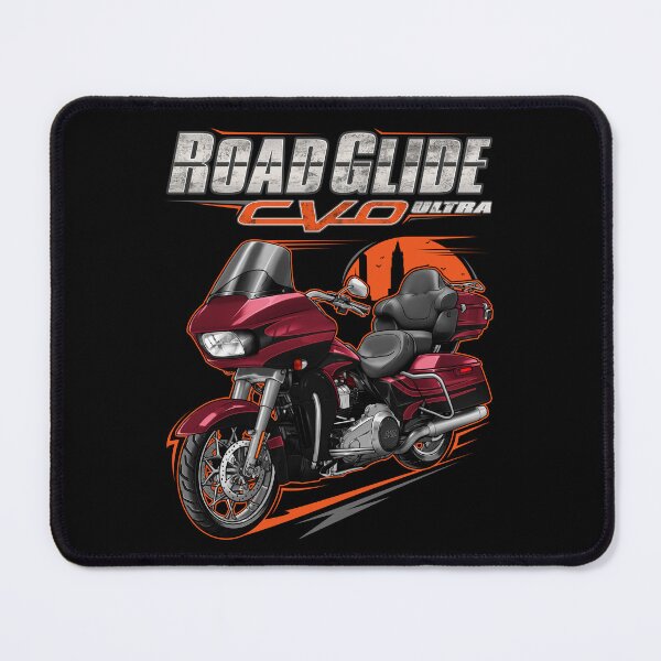 Item preview, Motorcycle Road Glide Ultra FLTRUSE 2015 CVO Burgundy Blaze & Typhoon Maroon for Motorcycle Riders designed and sold by MotoApparelHub.