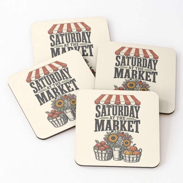 Item preview, Saturday at the Farmers Market designed and sold by PrintSmithArt.