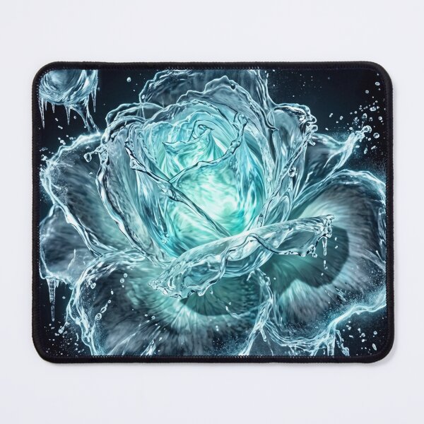 Item preview, Surreal Water Element Rose Abstract Art designed and sold by Fairytale_Flowers.