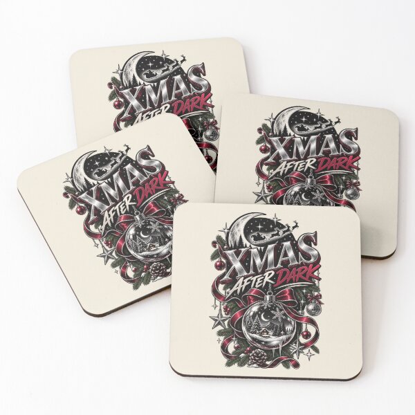 Item preview, XMAS AFTER DARK – Gothic Luxury Christmas Night Holiday Design designed and sold by warlistop.