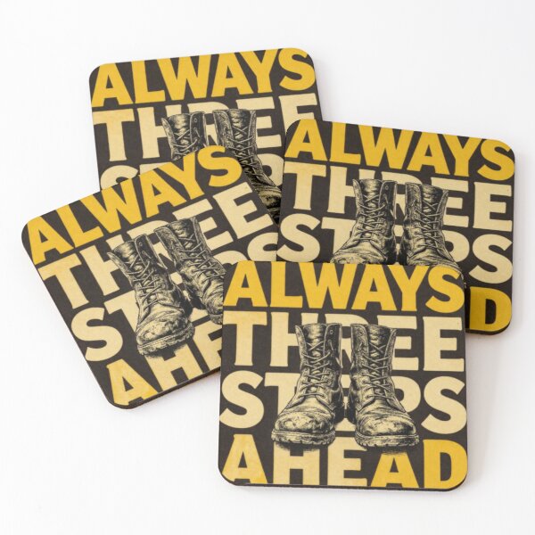 Item preview, Always Three Steps Ahead T-shirt designed and sold by Pandora's Secret.