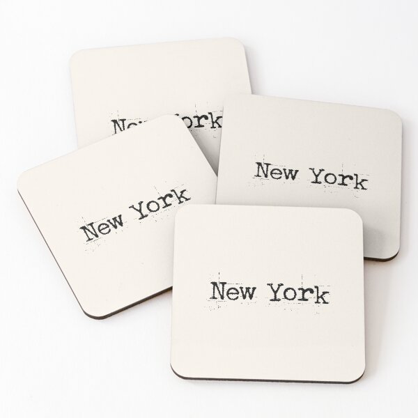 Item preview, New York Vintage Typewriter Typography designed and sold by FemmePod.