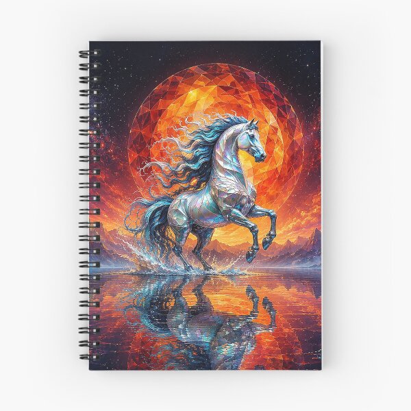 Item preview, Astral Prismmane: The Celestial Crystal Stallion designed and sold by BlissBlvdShop.