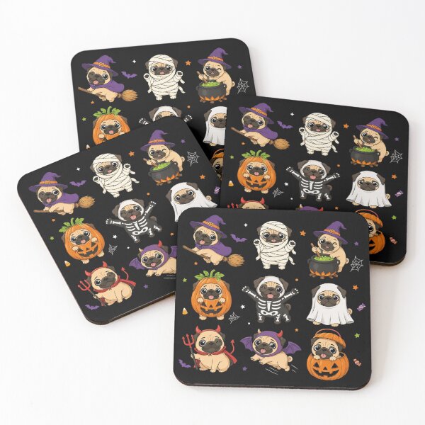 Item preview, Pug Halloween, Spooky Halloween Dog Mom, Pug Mom, Pug Fall, Pug Lover designed and sold by Quiajia.