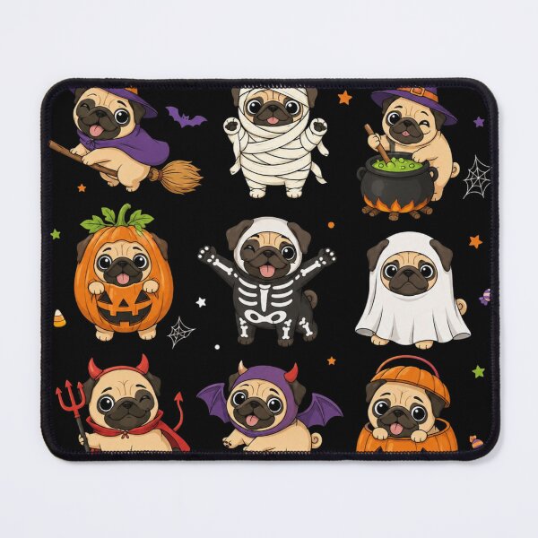 Item preview, Pug Halloween, Spooky Halloween Dog Mom, Pug Mom, Pug Fall, Pug Lover designed and sold by Quiajia.