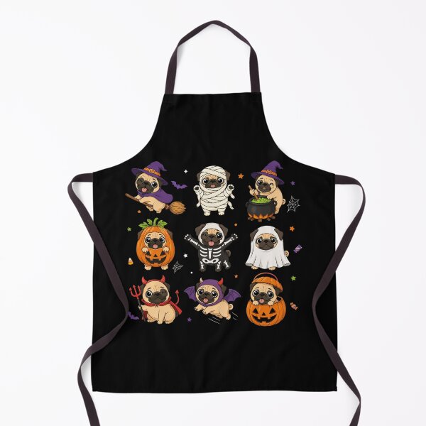 Artikelvorschau, Mops-Halloween, Gruselige Halloween-Hundemama, Mops-Mama, Mops-Herbst, Mops-Liebhaber entworfen und verkauft von Quiajia.