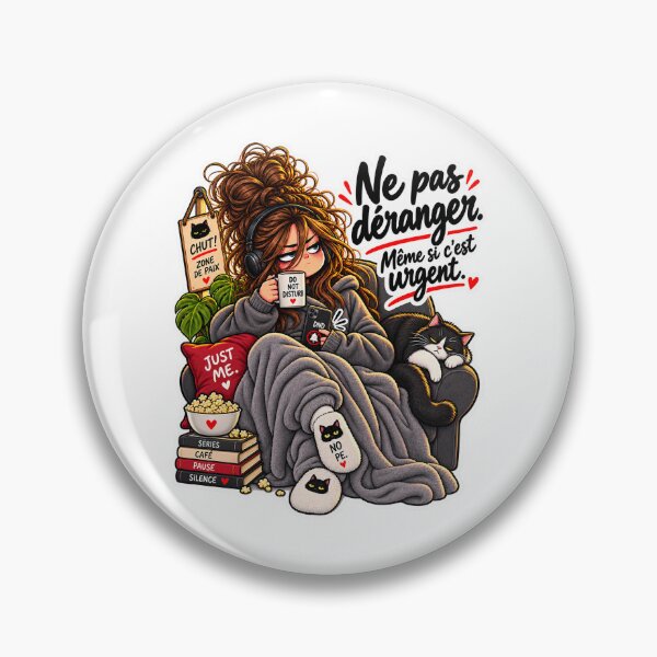Item preview, Do not disturb, even if it's urgent – Introverted humor designed and sold by J-Impression.